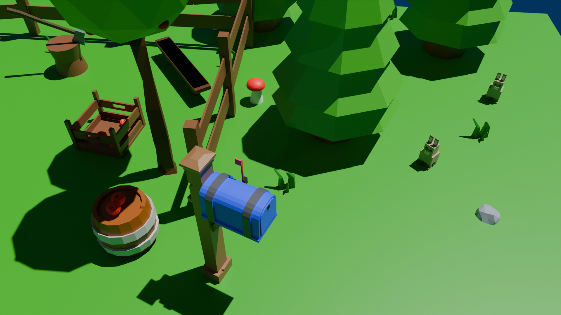 Low Poly Farm